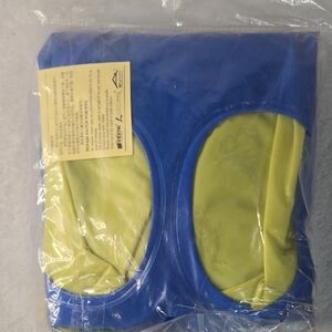 Kids Play Tent Window Panel - Blue and Yellow